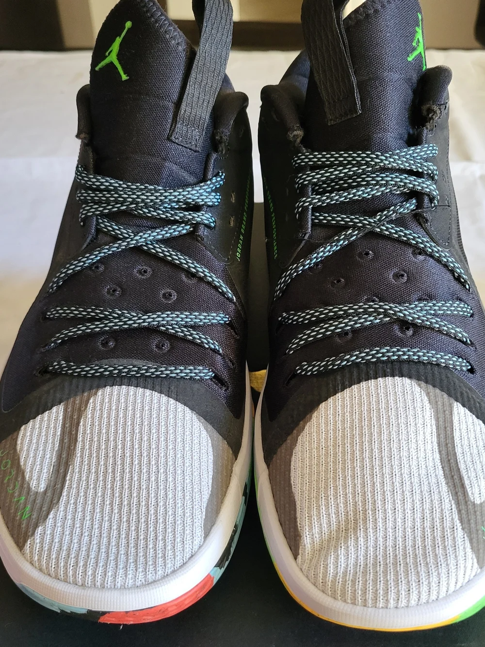*NEW* Nike Jordan Zoom Separate Black/Green Strike Size Men's 10 Women's 11.5
